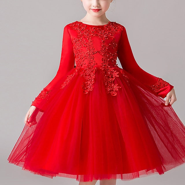 Girls' Party Princess Dress Flower Girl