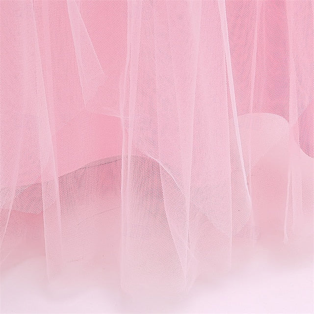 Girl Girls' Kid's Flower Princess Dress