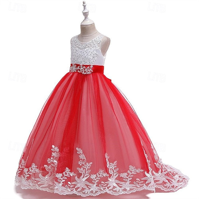Dress Girls' Kid's Flower Princess Girl