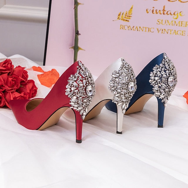 Bridesmaid Wedding Pumps Women's Shoes Dress Bridal Office