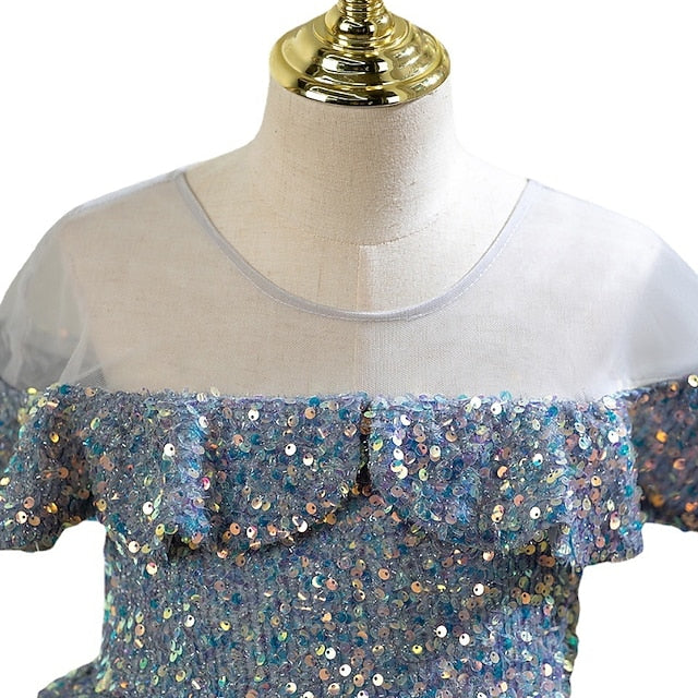 Girls' Dress Flower Gown Girl Evening Party