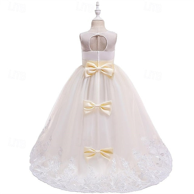 Dress Girls' Kid's Flower Princess Girl