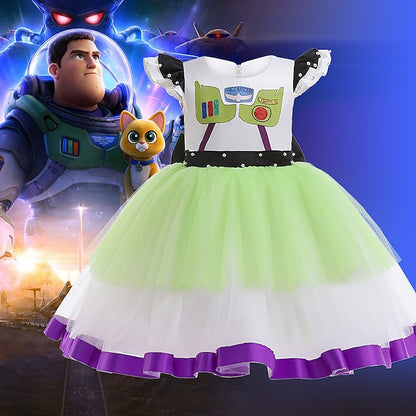 Buzz Girl Costume Lightyear Flower Story Toy Cosplay