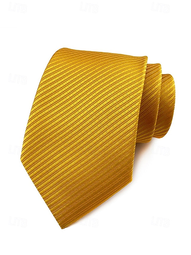 Men's tie satin striped