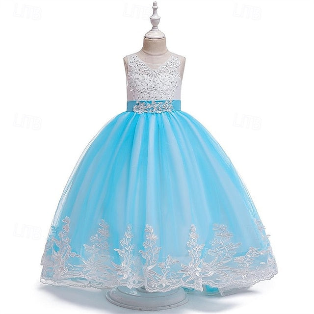 Dress Girls' Kid's Flower Princess Girl