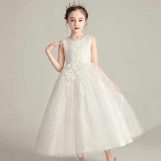 Girl Princess Kid's Flower Dress Girls'