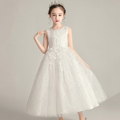 Girl Princess Kid's Flower Dress Girls'