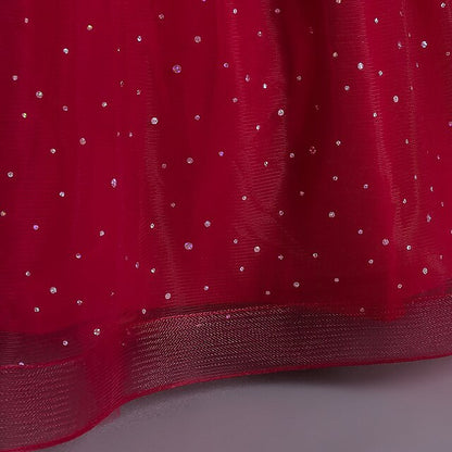 Girls' Color Sequin Sleeveless Dress Kids Solid Party