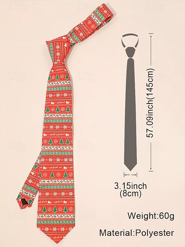Ties Neckwear Christmas Festive Fun Holiday – and Men's