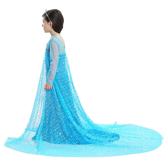 Elsa Girl Dress Princess Flower Girls' Movie Frozen