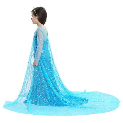 Elsa Girl Dress Princess Flower Girls' Movie Frozen