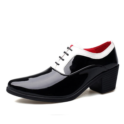White Faux Red Shoes Patent Oxford – and Leather Men's