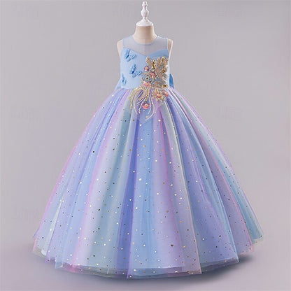 Dress Girls' Princess Flower Kid's Girl