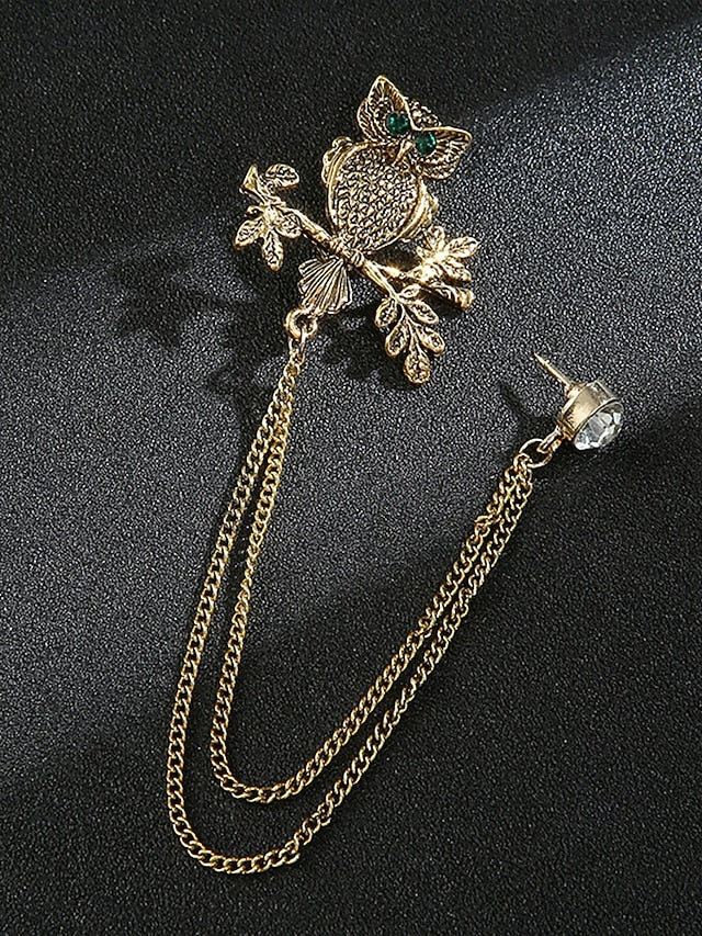 with Deer Brooch Christmas Lapel Men's Pin