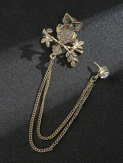 with Deer Brooch Christmas Lapel Men's Pin