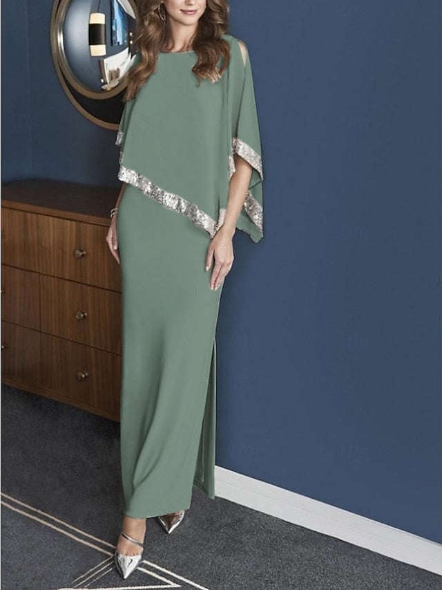 Mother of Bride Wedding Dress Guest Beach Sheath the