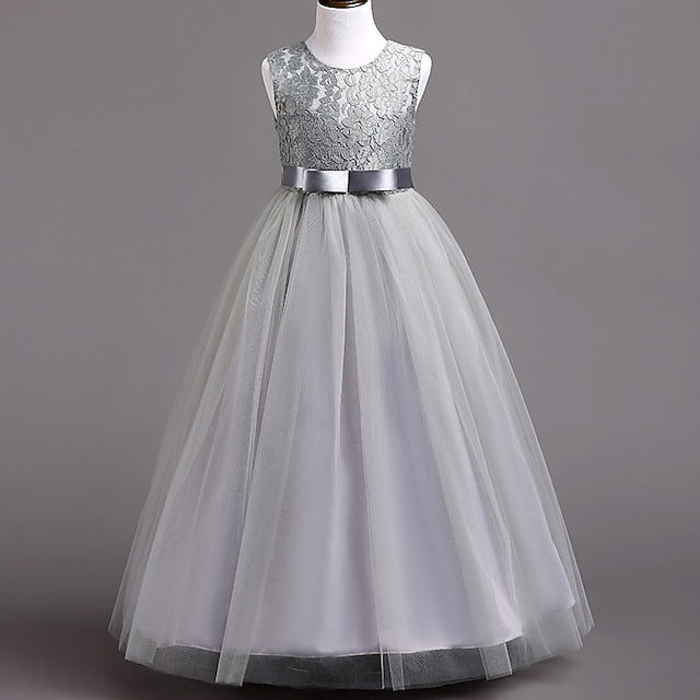 Flower Girl Evening Dress Gown Party Girls'