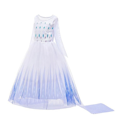 Girl Flower Cosplay Girls' Dress Elsa Princess Movie