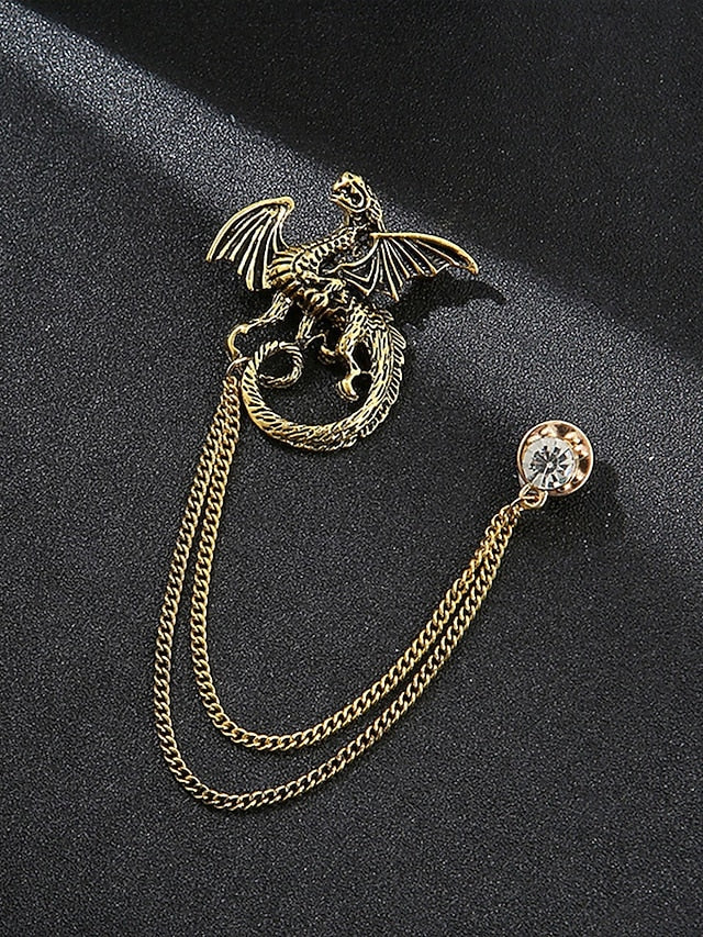 with Deer Brooch Christmas Lapel Men's Pin