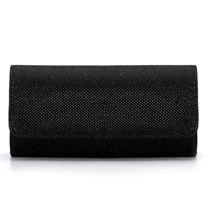 Evening Elegant Women's Purse – Silver Glitter Clutch