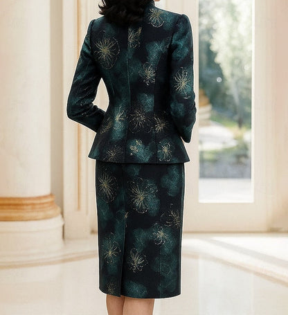 Formal Wedding Mother Sets Two the Bride Piece Dress of