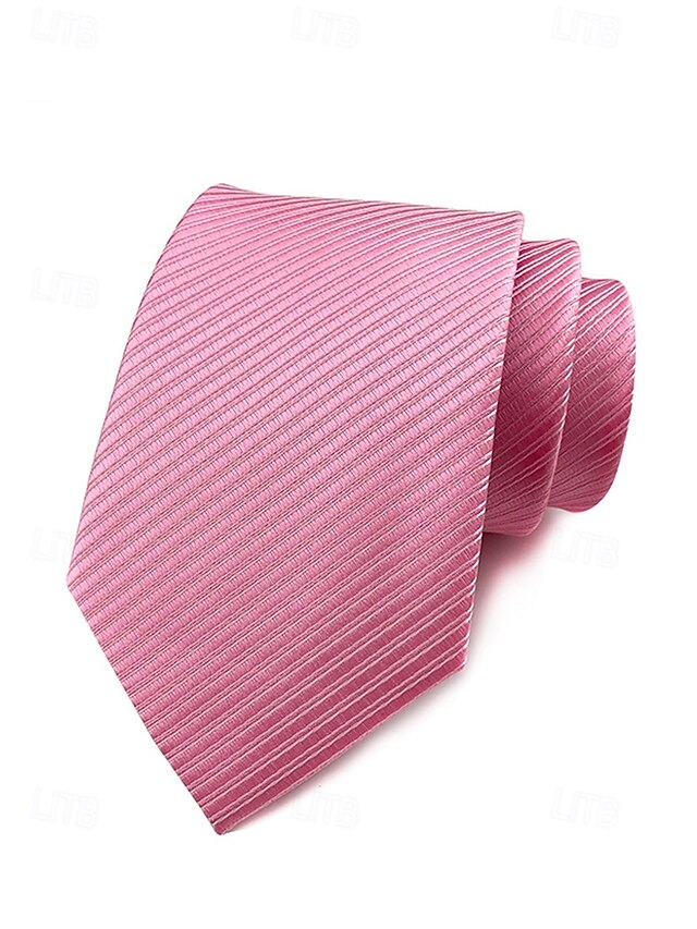 Men's tie satin striped