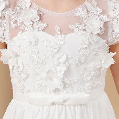 Princess Communion Girls' Girl Flower Dress First