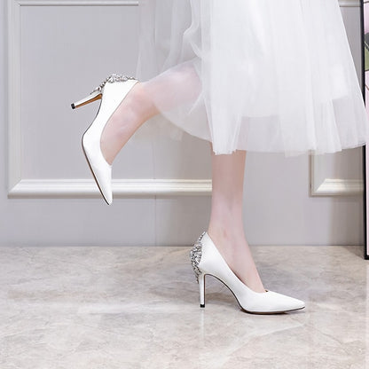Bridesmaid Wedding Pumps Women's Shoes Dress Bridal Office