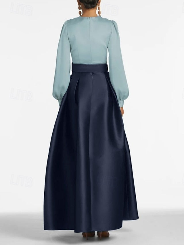 Split Evening Guest High Formal Gown Dress A-Line Wedding Floor