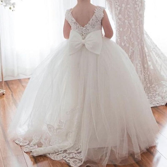 Girls' Flower Girl Dress Party First Communion