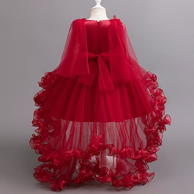 Dress Formal Girl Wedding Flower Party Girls'