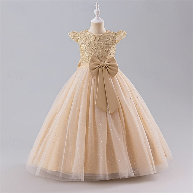 Dress Princess Kid's Girl Flower Girls'