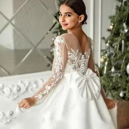 Girls' Party Communion First Dress Flower Girl
