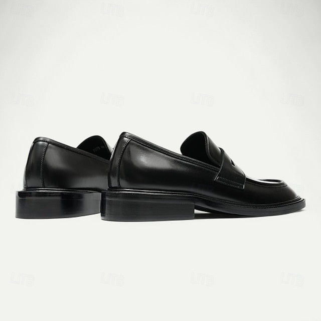 Men's Formal Leather Shoes in Brown and Tan with Wingtip