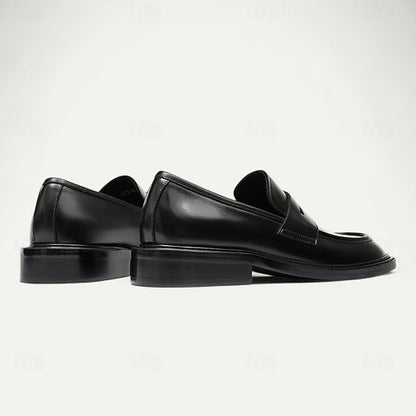 Men's Formal Leather Shoes in Brown and Tan with Wingtip