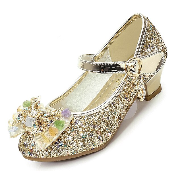 – Mary Girls' Princess Shoes Sparkling Jane Glitter Party
