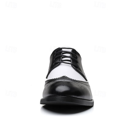with White Black and Shoes Oxford Brogue Men's
