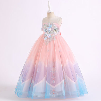 Flower Girl Dress Kids Party Girls'