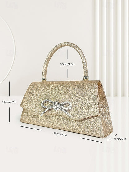 Women's Elegant with Evening Sparkling Glitter Clutch