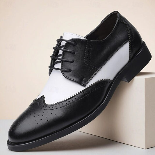with White Black and Shoes Oxford Brogue Men's