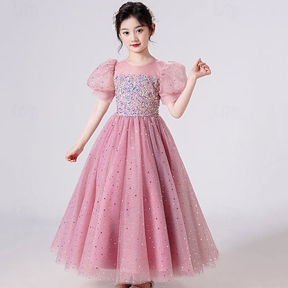Princess Girl Girls' Flower Kid's Dress