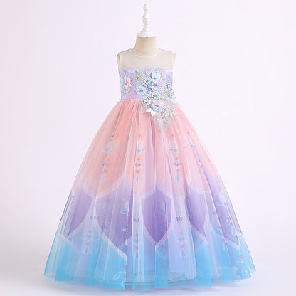 Flower Girl Dress Kids Party Girls'