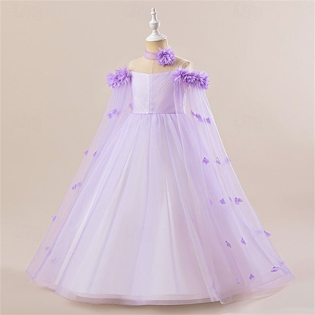 Dress Kid's Girl Flower Princess Girls'