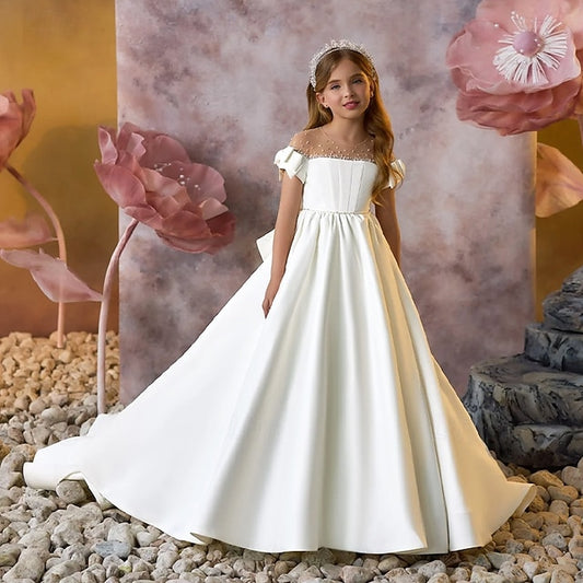 Party Dress Communion Girls' Girl Flower First