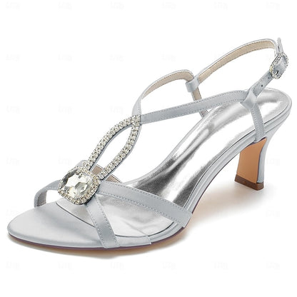 Wedding Party Women's Daily Colored Shoes Solid