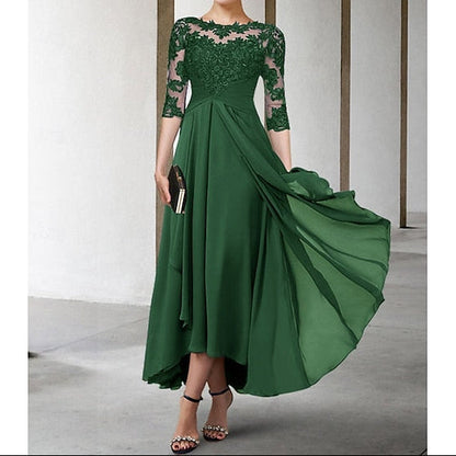 Bride Size the Wedding Plus Mother A-Line of Elegant Guest Dress