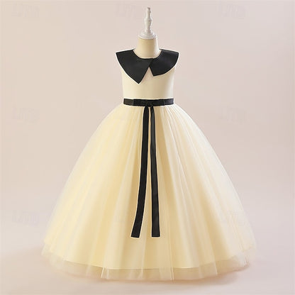 Girls' Color Sleeveless Performance Block Party Dress Kids