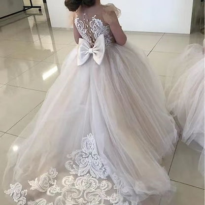 Dress Flower Party Girls' First Girl Communion