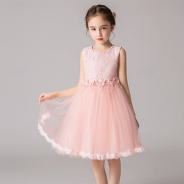 Girl Flower Girls' Dress Princess Kid's