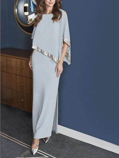 Mother of Bride Wedding Dress Guest Beach Sheath the